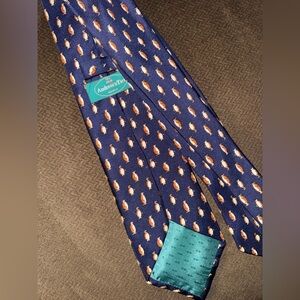 Navy Penguin Tie